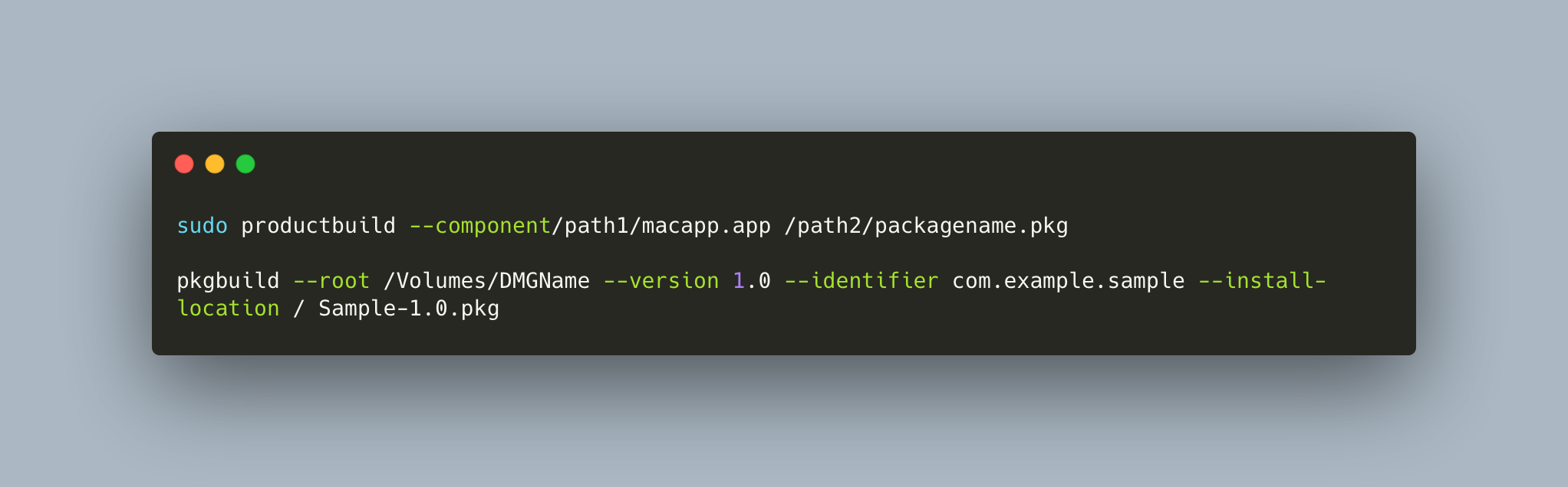 Convert DMG To PKG